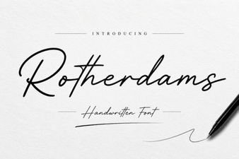 Rotherdams Font Design and Creative Uses